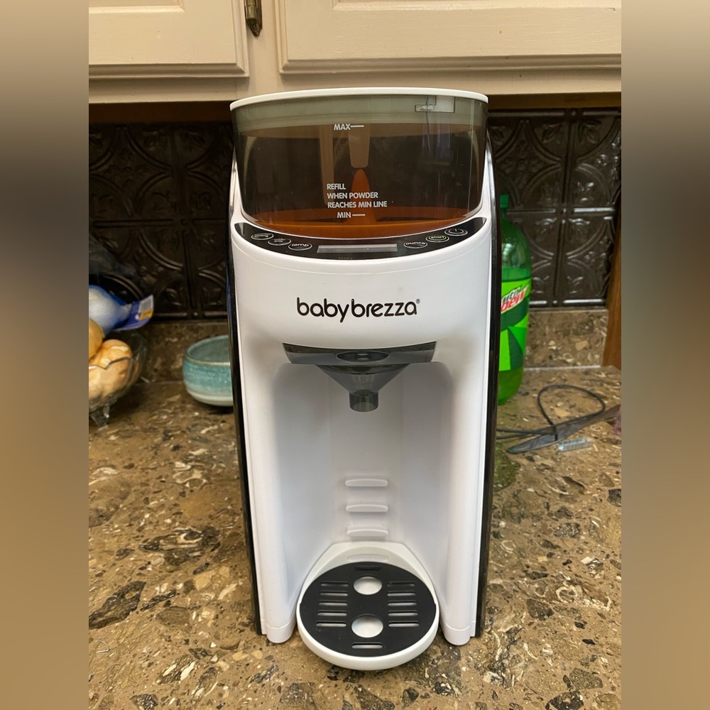Baby Brezza works great my baby just doesn’t need it anymore going to milk now